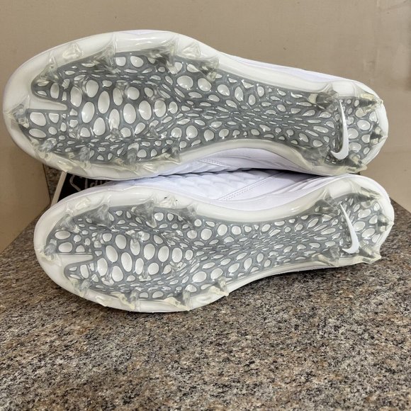 Nike Force‎ Savage Pro 2 Football Cleats White AH4000-100 Men’s Sizes 13 - Picture 6 of 7